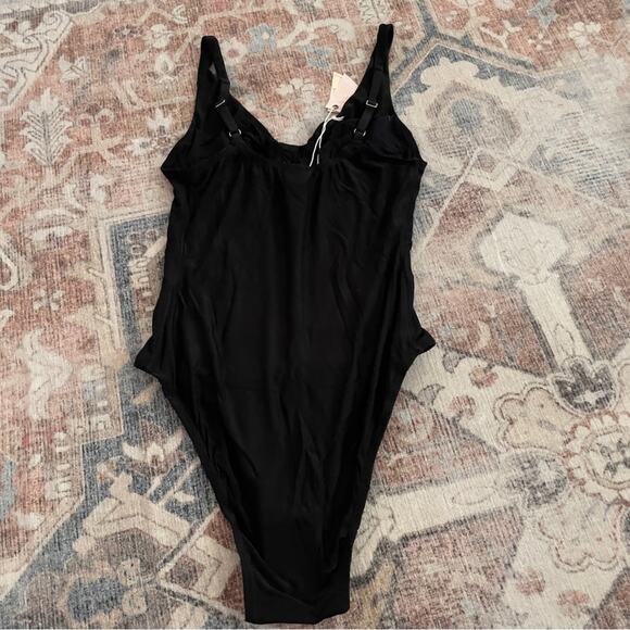 We Are HAH (Hot as Hell) Eyes On Top Black Bodysuit New Small - Picture 3 of 10